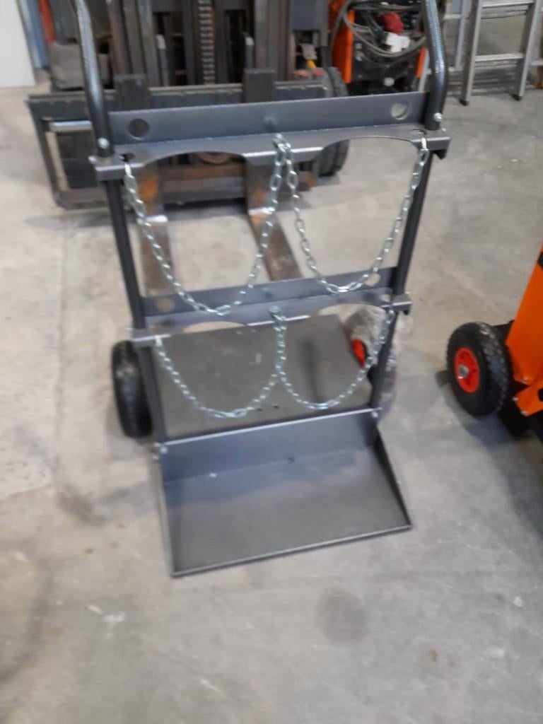 Gasflessenwagen gasflessenkar gasfles trolly: Nieuw, Doe-het-zelf en Bouw, Transportwagens, Ophalen, Nieuw, Transportkar