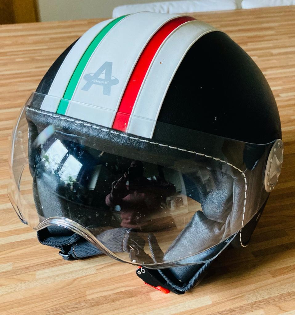 2 Casque ms moto/scooter (tailles S et M), Autres marques, Seconde main, Autres types, M