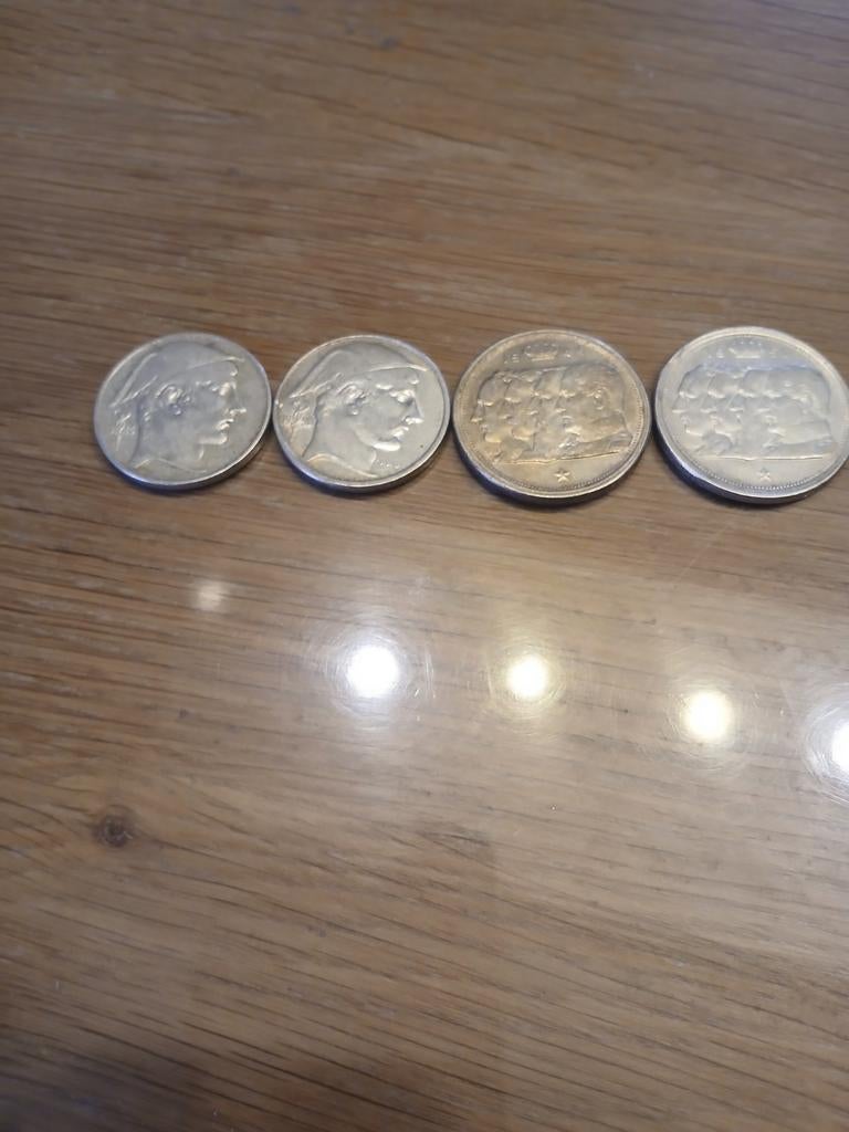 Piece en argent belges, Timbres & Monnaies, Monnaies | Belgique, Argent, Argent