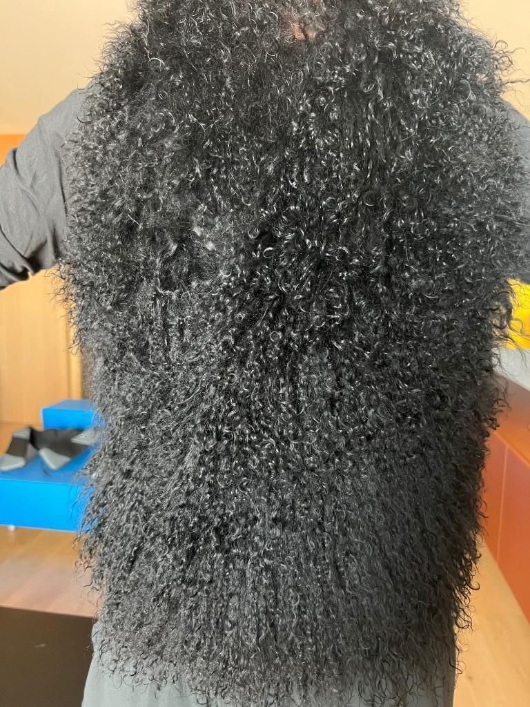 Mongoolse lamswollen Stola/sjaal ESSENTIEL ANTWERP, Kleding | Dames, Essentiel Antwerp, Ophalen of Verzenden, Zo goed als nieuw