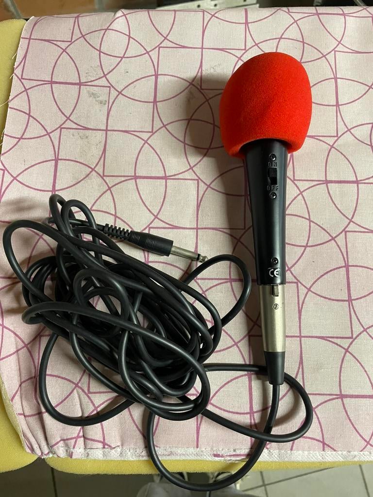 Vintage microfoon, Muziek en Instrumenten, Microfoons, Ophalen of Verzenden, Zo goed als nieuw