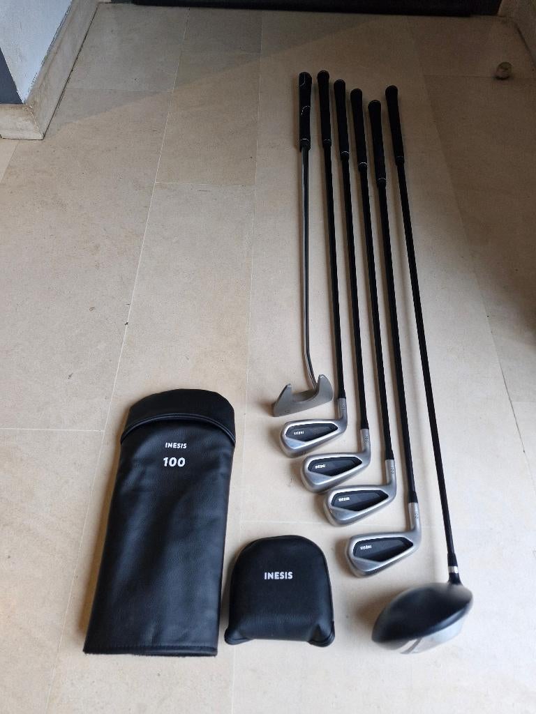 Inesis 100 linkshandige golfclubset, Sport en Fitness, Golf, Zo goed als nieuw, Set, Ophalen