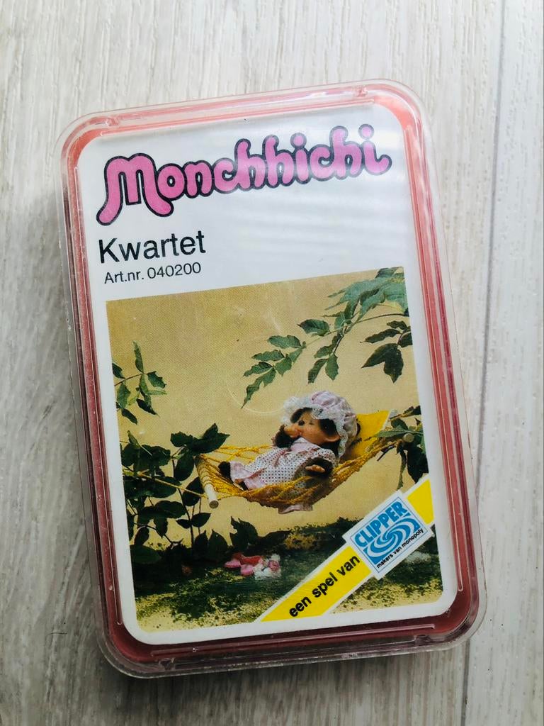 Vintage - Kwartet - Monchichi, Ophalen of Verzenden