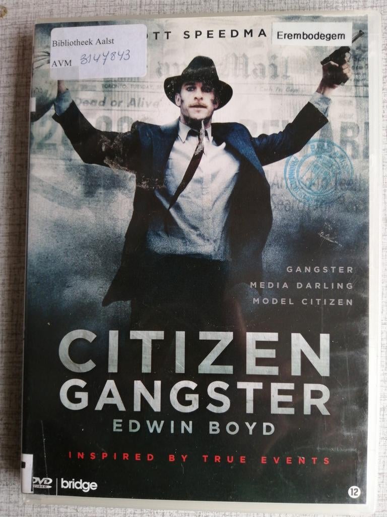 Citizen gangster, Vanaf 12 jaar, Ophalen of Verzenden, Gebruikt, Waargebeurd drama