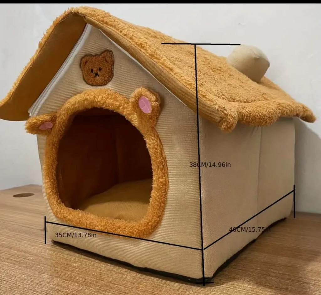 Opvouwbaar Huisbed voor Katten en Honden, Neuf, Enlèvement ou Envoi, Moins de 75 cm, Niche à chien