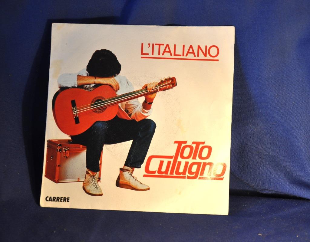 vinyl 45 tour vintage toto cutugno  (x2009), Ophalen of Verzenden, Gebruikt