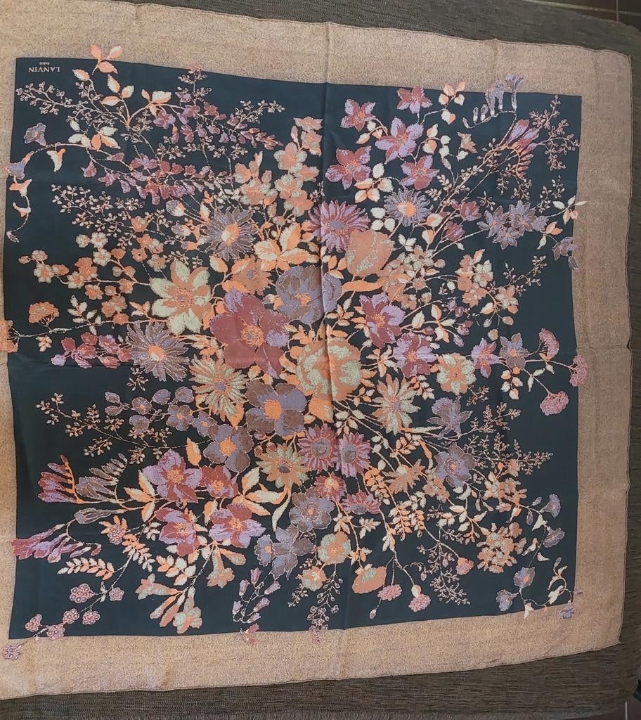 Sjaal merk Lanvin, Lanvin, Ophalen, Zo goed als nieuw, Sjaal