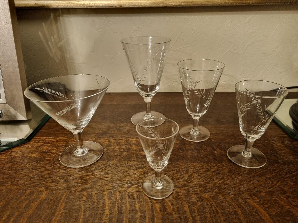 60 delig glasservies, Enlèvement, Utilisé, Autres types