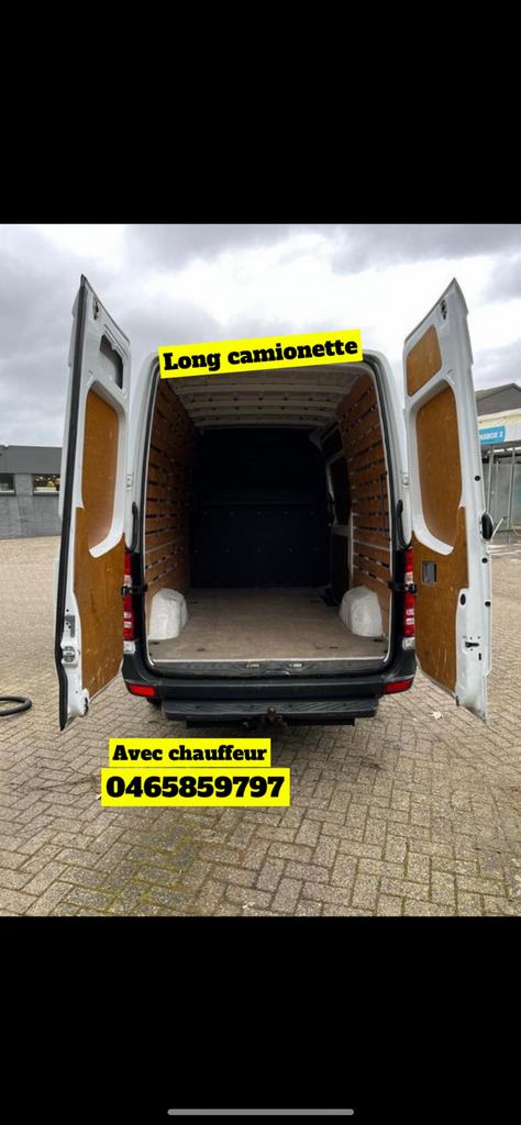 Camionette déménagement ( verhuizen ), Offres d'emploi