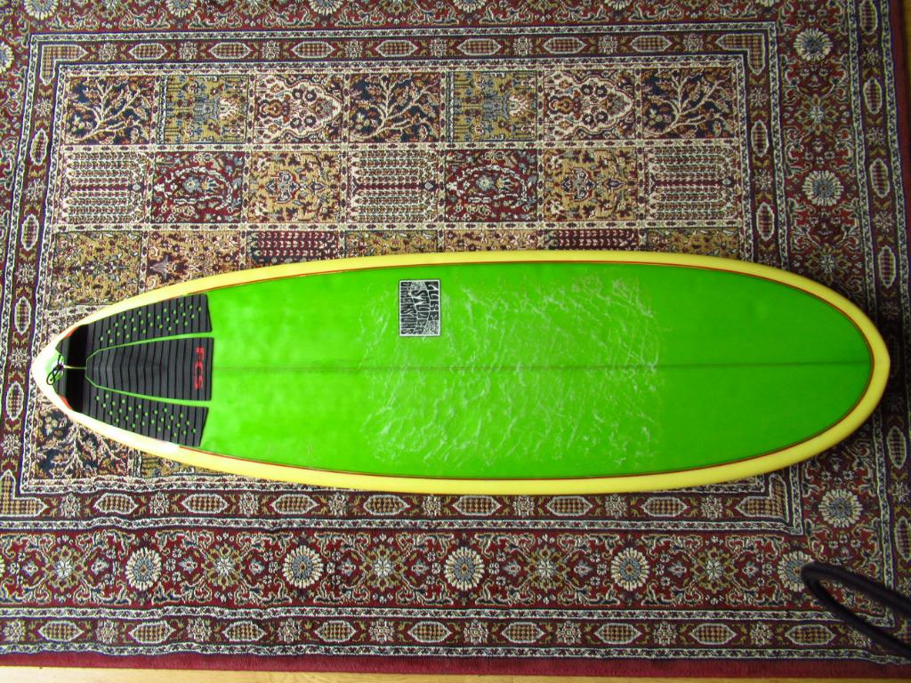 Luke Studer, 'Torpedo' model 5'10 31L, Watersport en Boten, Golfsurfen, Ophalen, Gebruikt, Funboard, Met vinnen