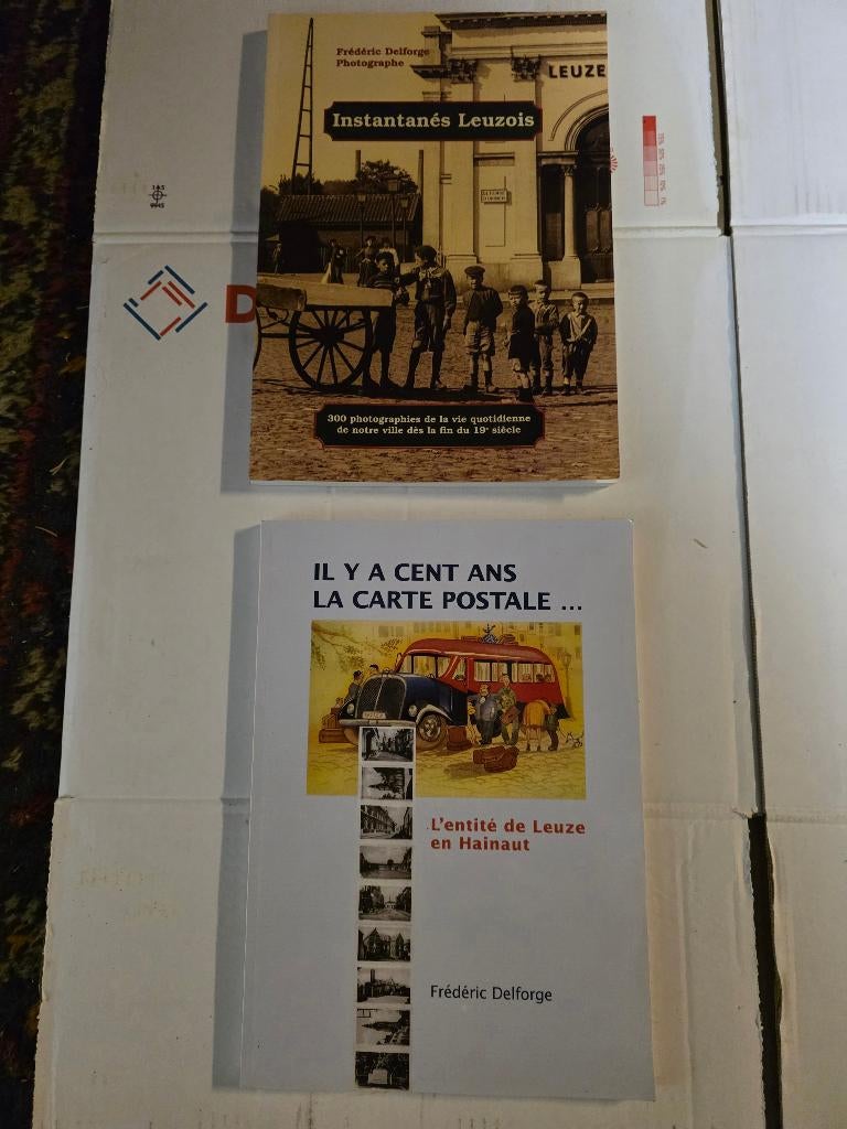 Livre "Instantanés Leuzois", Enlèvement ou Envoi, Utilisé, Frédéric Delforge