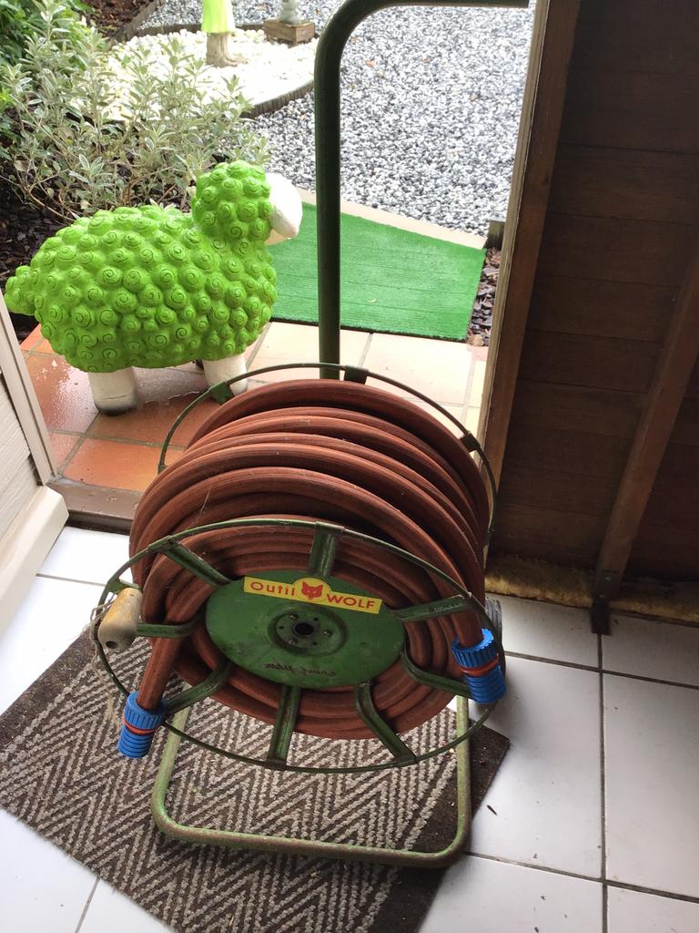 Enrouleur tuyau d’arrosage, Jardin & Terrasse, Enlèvement, Utilisé