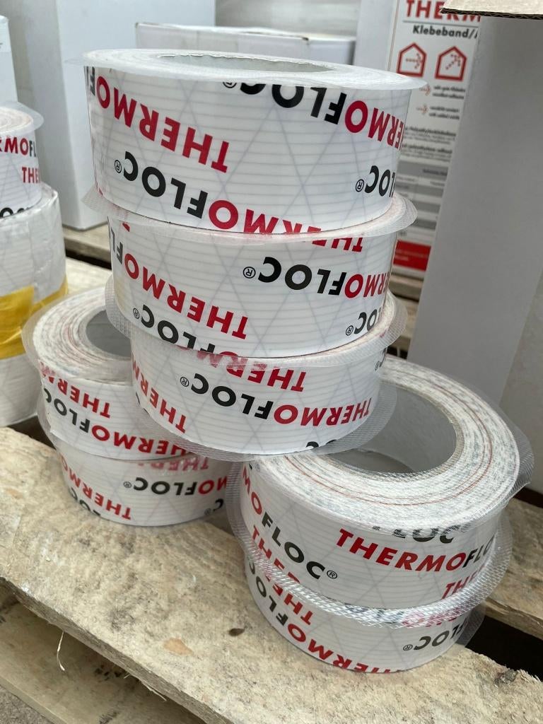 Ruban isolant Thermofloc à adhérence supérieure de 6 cm, Bricolage & Construction, Isolation & Étanchéité, Neuf, Isolation de toiture