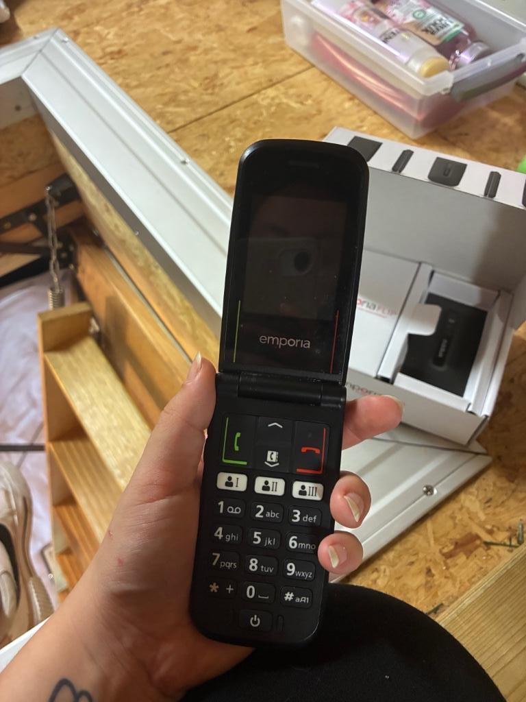 Emporia flip telefoon, À clapet, Comme neuf, Enlèvement, Sans abonnement