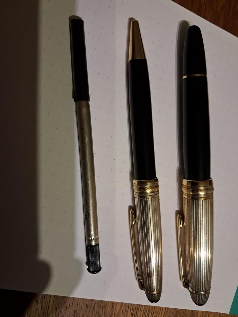 Mont blanc meisterstück solitaire doue silver, Verzamelen, Ophalen of Verzenden, Vulpen, Mont Blanc