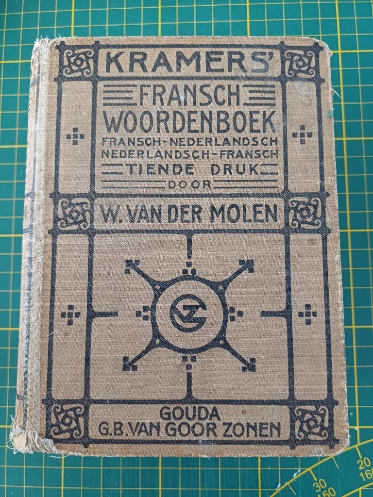 Kramer's Fransch woordenboek, tiende druk, Ophalen of Verzenden