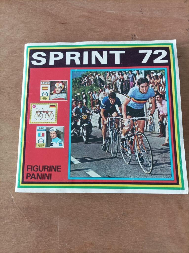 Panini sprint 72 Volledig . Merckx, van Impe , Ocana enz, Ophalen of Verzenden