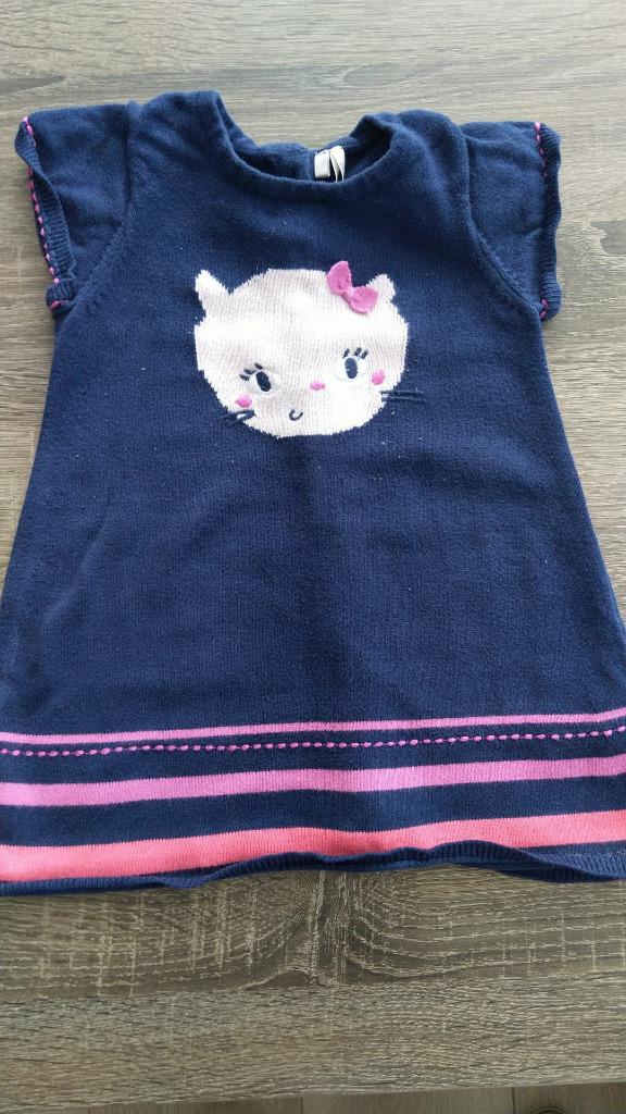 Tuniek kleedje  74, Kinderen en Baby's, Babykleding | Maat 74, Ophalen, Gebruikt, Meisje, Jurkje of Rokje