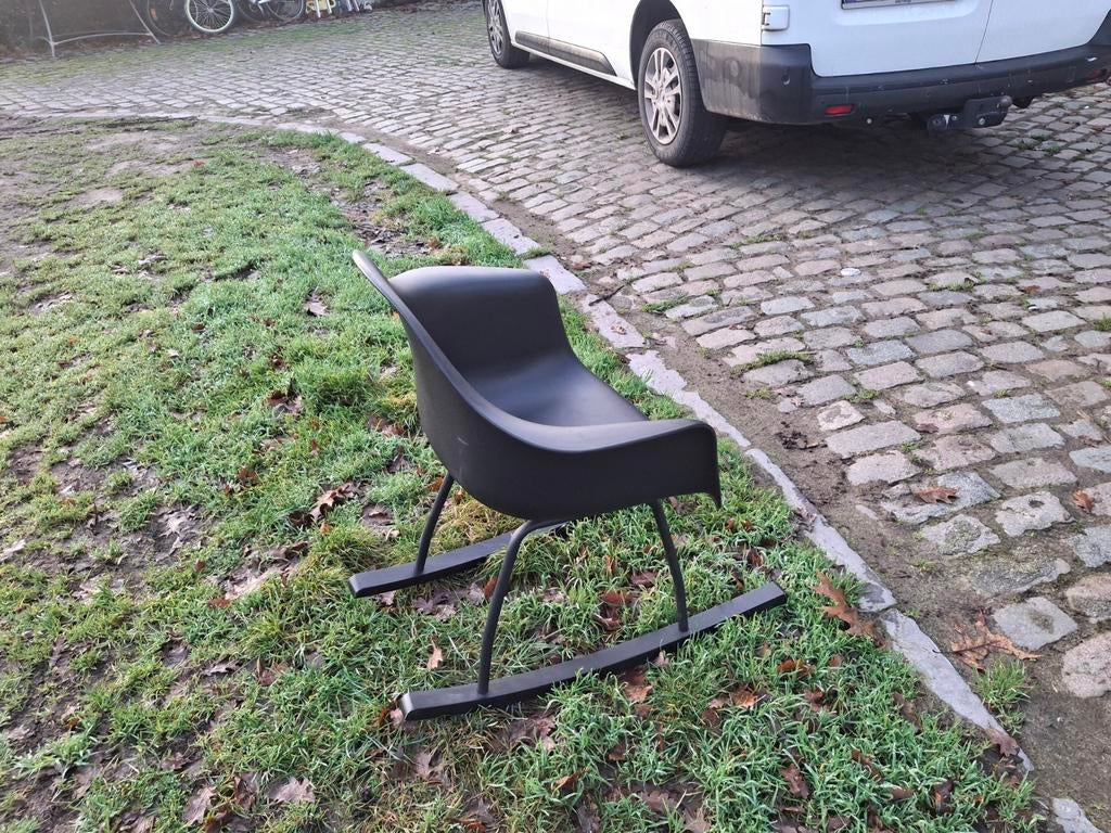 Schommel stoel polyester, Ophalen, Gebruikt