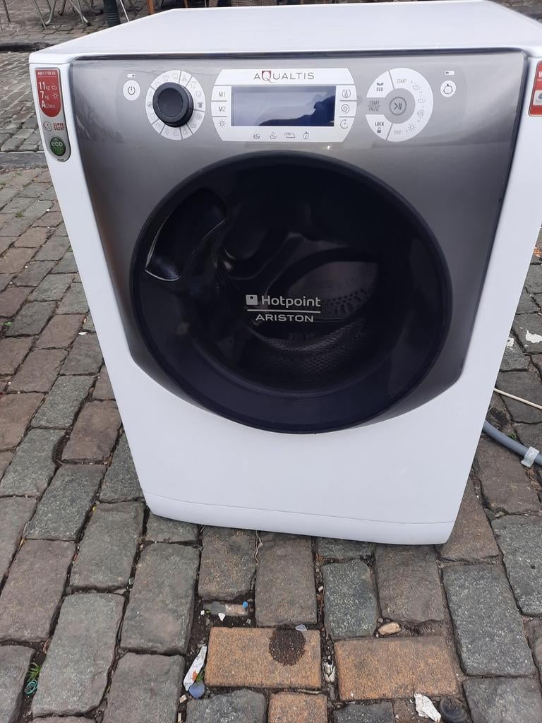 HOTPOINT 11K wasmachine/droger, Ophalen