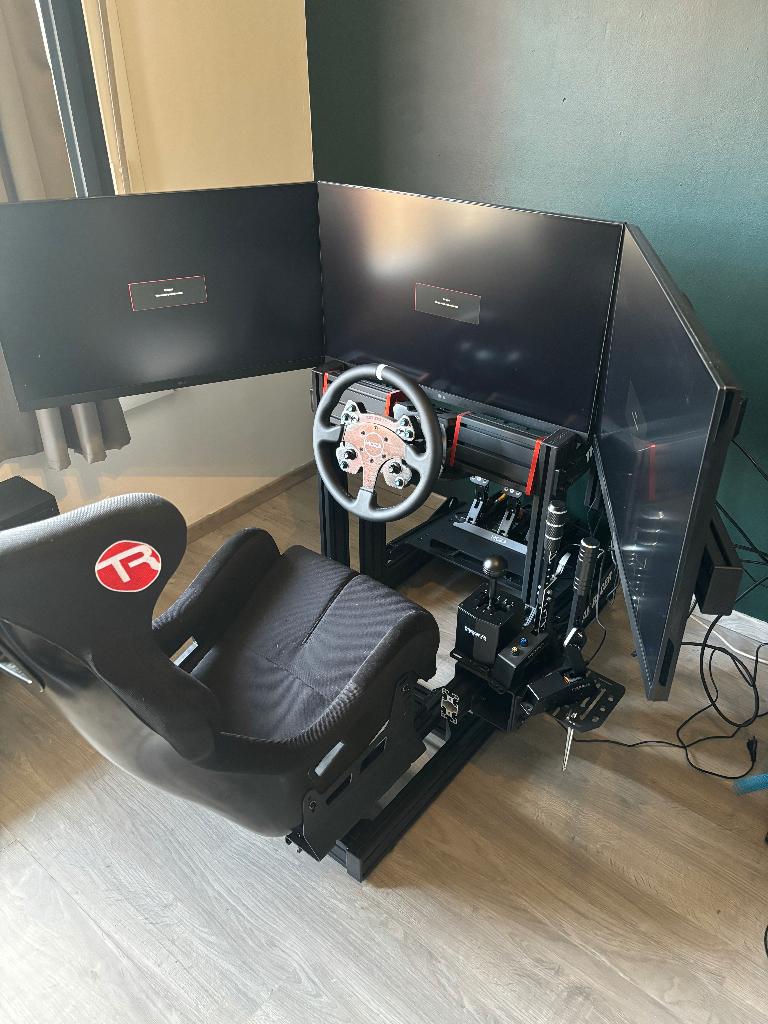 Sim race setup, Ophalen, Gebruikt, Simulatie