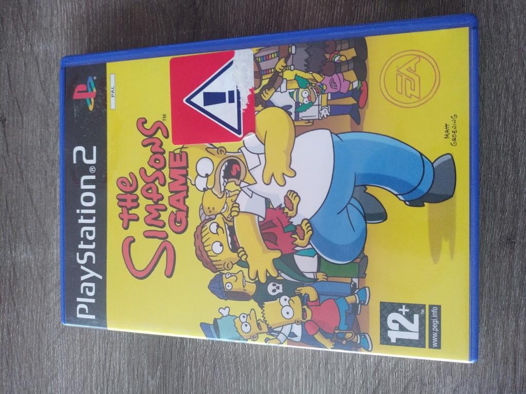 The Simpsons game ps2 17euro, Consoles de jeu & Jeux vidéo, Enlèvement ou Envoi