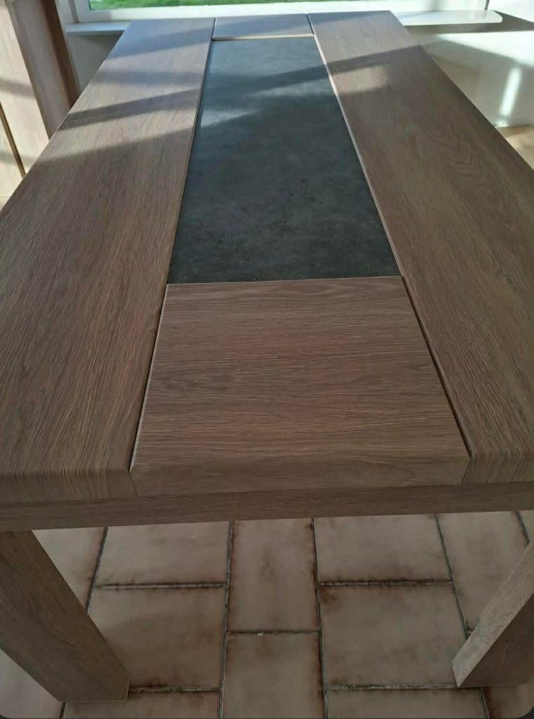 Eettafel, Huis en Inrichting, Tafels | Eettafels, Ophalen, 50 tot 100 cm, Zo goed als nieuw, 150 tot 200 cm