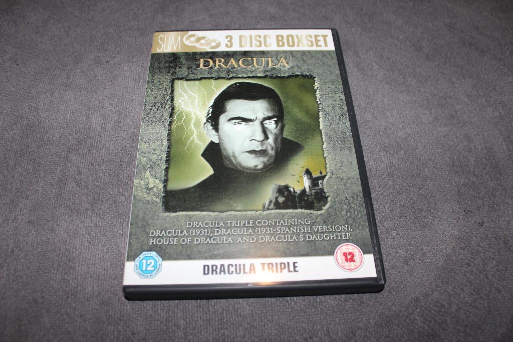 DVD Dracula 3 films (import regio 2), CD & DVD, DVD | Horreur, À partir de 12 ans, Enlèvement ou Envoi, Utilisé, Monstres
