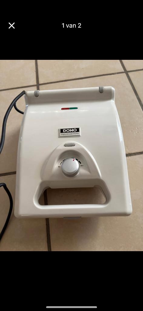 Gaufrier Domo neuf !, Enlèvement, Neuf