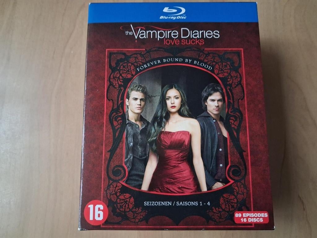Blu ray box The vampire diaries, Cd's en Dvd's, Ophalen of Verzenden, Zo goed als nieuw, Tv en Series, Boxset