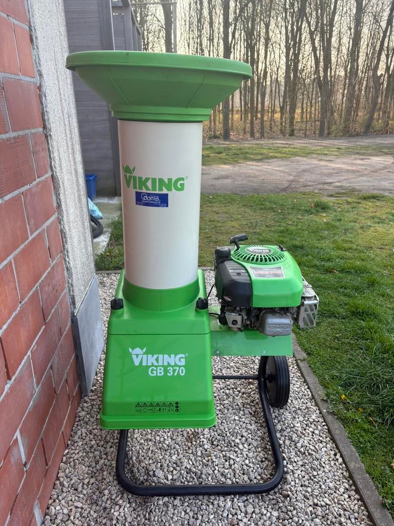 Viking GB 370 Hakselaar (benzine) – Krachtige tuinmachine, Tuin en Terras, Hakselaars, Ophalen, Gebruikt, Benzine