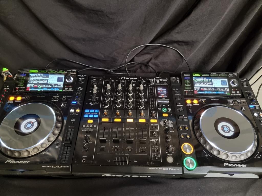 2 x CDJ2000Nexus en DJM900Nexus, Muziek en Instrumenten, Ophalen