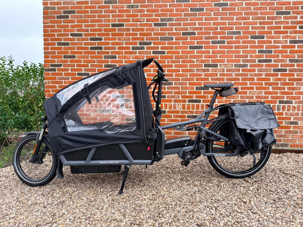 Riese & muller load 75 rohloff HS Dual battery, Fietsen en Brommers, Ophalen, Gebruikt, 3 kinderen, Elektrisch