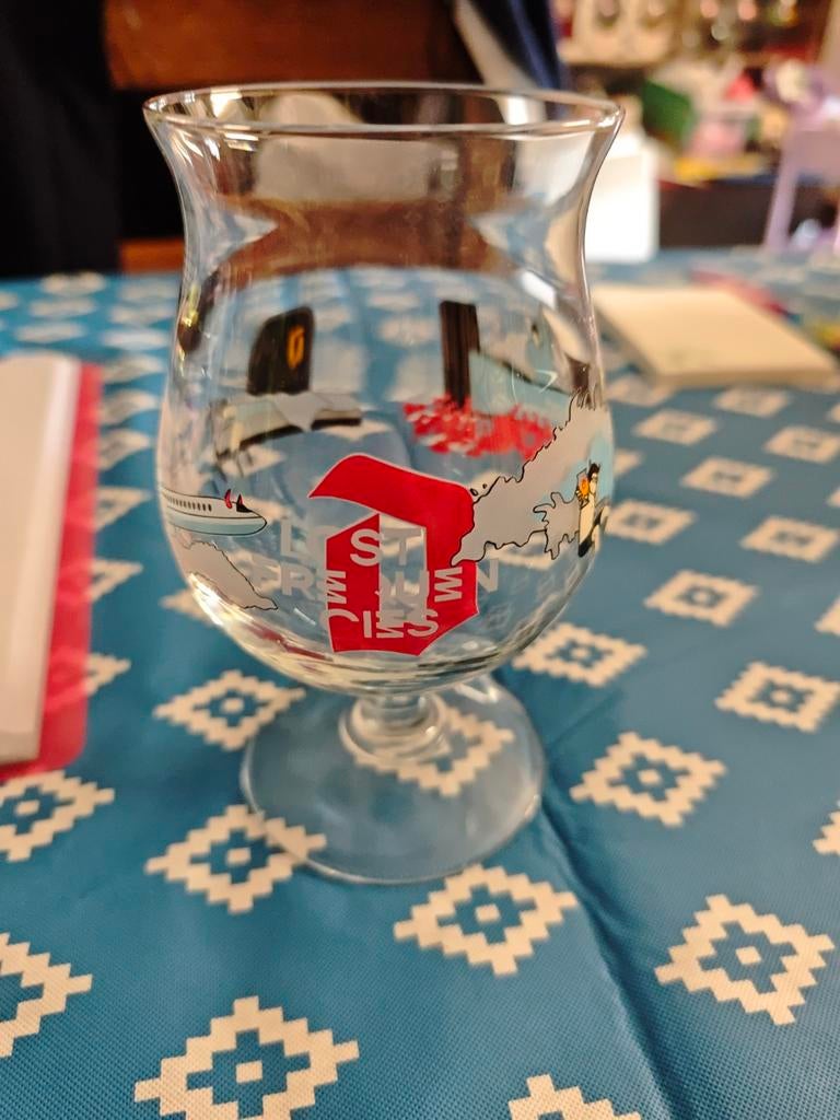 Duvel Glas: Limited Edition Collection: Lost Frequencies, Verzamelen, Ophalen of Verzenden, Zo goed als nieuw, Bierglas