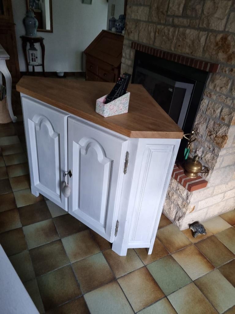 Meuble de coin pour TV ou armoire, Maison & Meubles, Moins de 100 cm, Comme neuf, Enlèvement, 50 à 75 cm