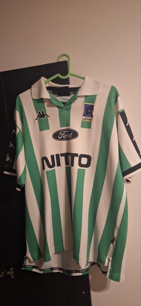 KRC Genk 2000-2001 Third Shirt Green White Black KAPPA XXL, Ophalen of Verzenden, Shirt