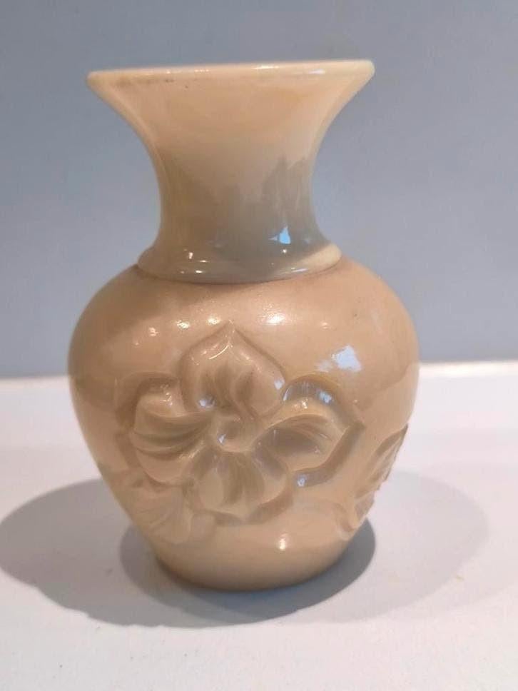 Albasten vaas, jaren 50-60, Antiek en Kunst, Ophalen of Verzenden