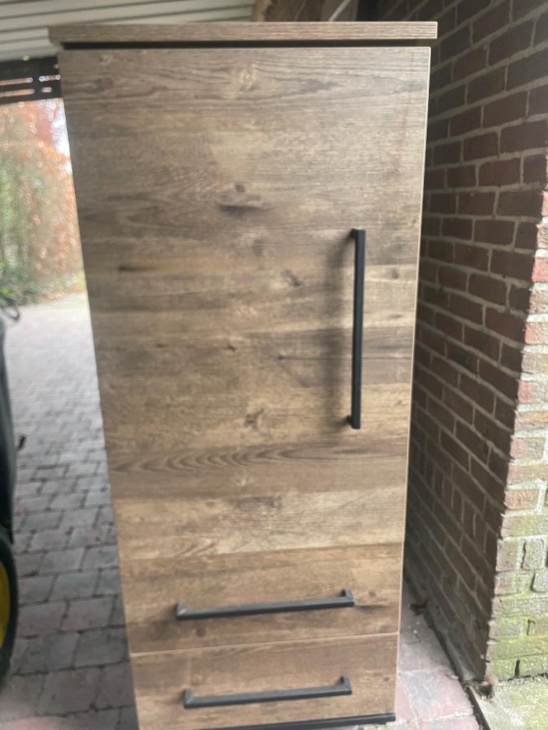 Kast industriële stijl, Avec tiroir(s), Moins de 150 cm, Comme neuf, Autres essences de bois