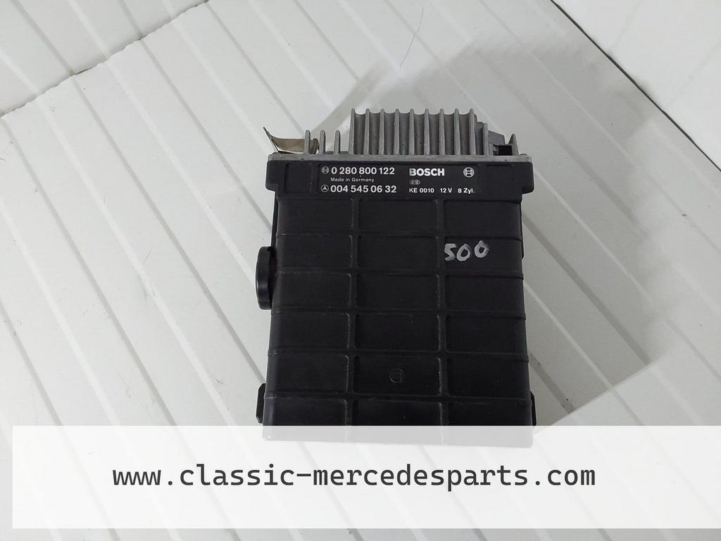 ECU Mercedes R107 500SL w126 500SEC SEL W126 Bosch 004545063, Gebruikt, -, Ophalen of Verzenden, -