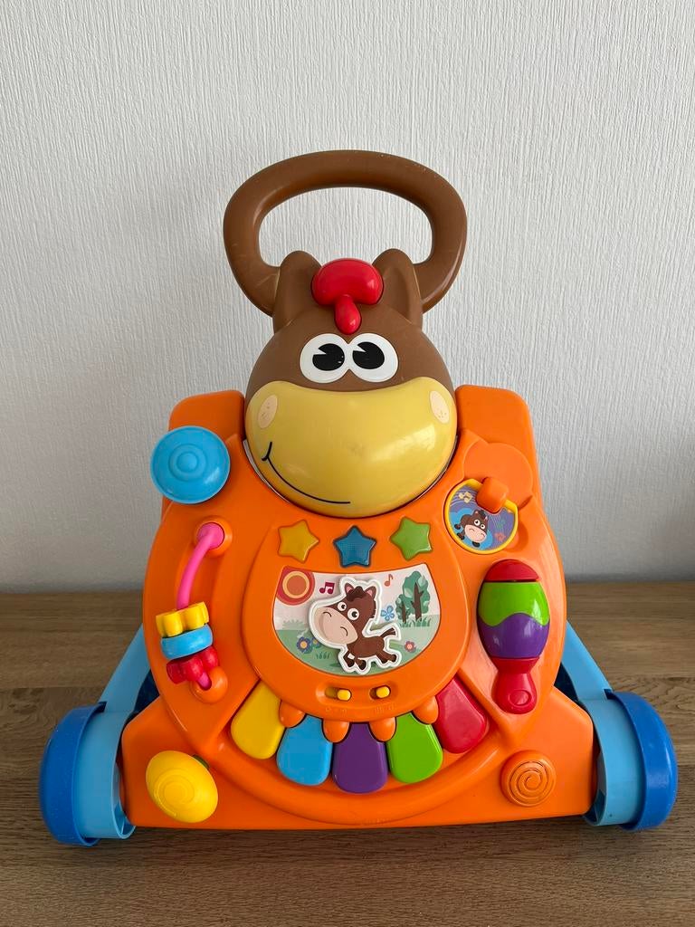 Loopwagen, activiteitentafeltje, Kinderen en Baby's, Speelgoed | Babyspeelgoed, Ophalen, Zo goed als nieuw