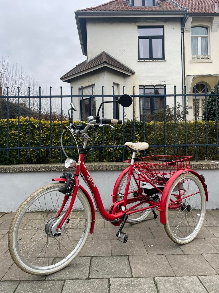 Tricycle à assistance électrique Tri-Bike état neuf, Enlèvement ou Envoi, Comme neuf, Fauteuil roulant électrique