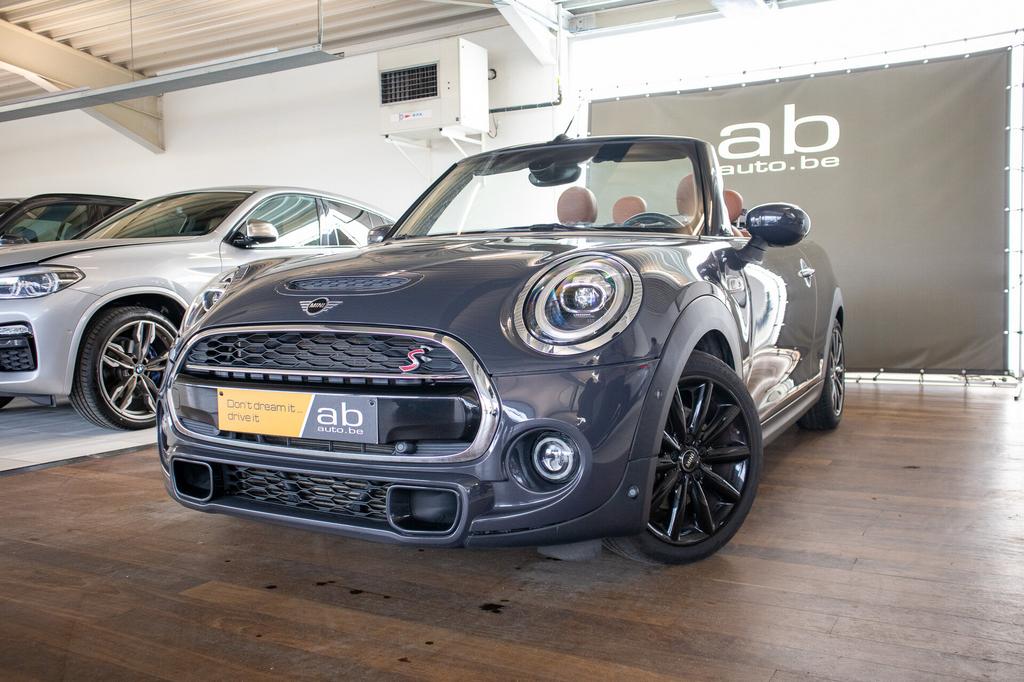 MINI Cooper S Cabrio 2.0, LEDER, KEYLESS, CARPLAY, LED, DAB, Auto's, Mini, 0 kg, 0 cilinders, Euro 6, Cabriolet