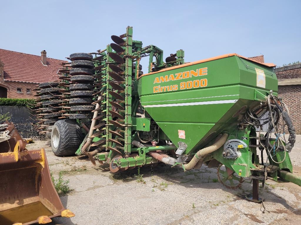 AMAZONE CIRRUS 9000 — Combinaison de perçage, Enlèvement, Utilisé