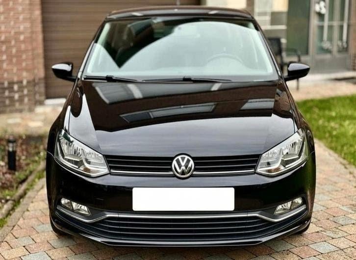 VOLKSWAGEN POLO 1.0i | 75PK | 2016 | VW ONDERHOUDEN | GVV, Auto's, Voorwielaandrijving, 109 g/km, Leder en Stof, Zwart