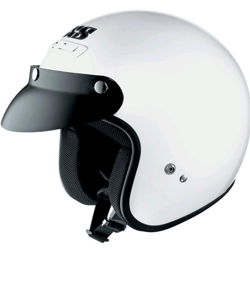 Witte jethelm / open helm IXS HS 104, Ophalen, Zo goed als nieuw, Extra large of groter, IXS