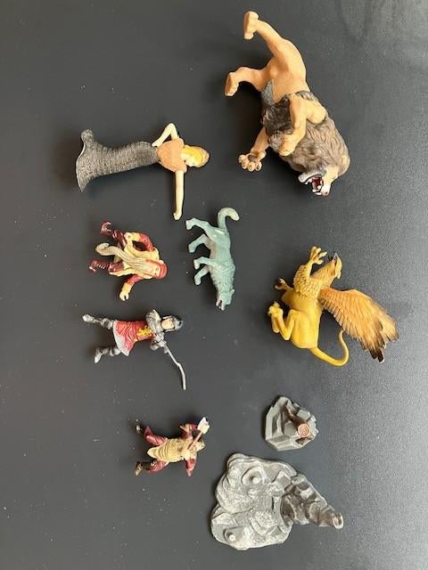 Disney  figuren Hasbro Chronicles of Narnia figuren aslan, Verzamelen, Disney, Ophalen of Verzenden, Overige figuren, Gebruikt