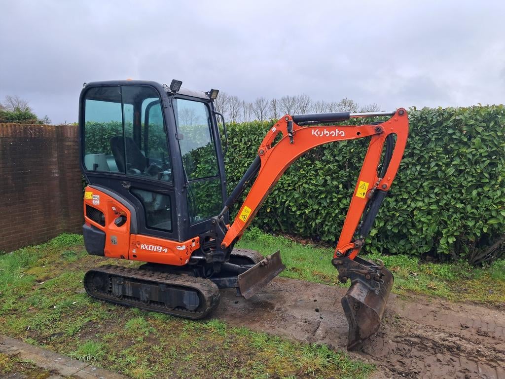 Minigraver Kubota KX019-4 ( Bj 2020 ) Minikraan Graafmachine, Ophalen