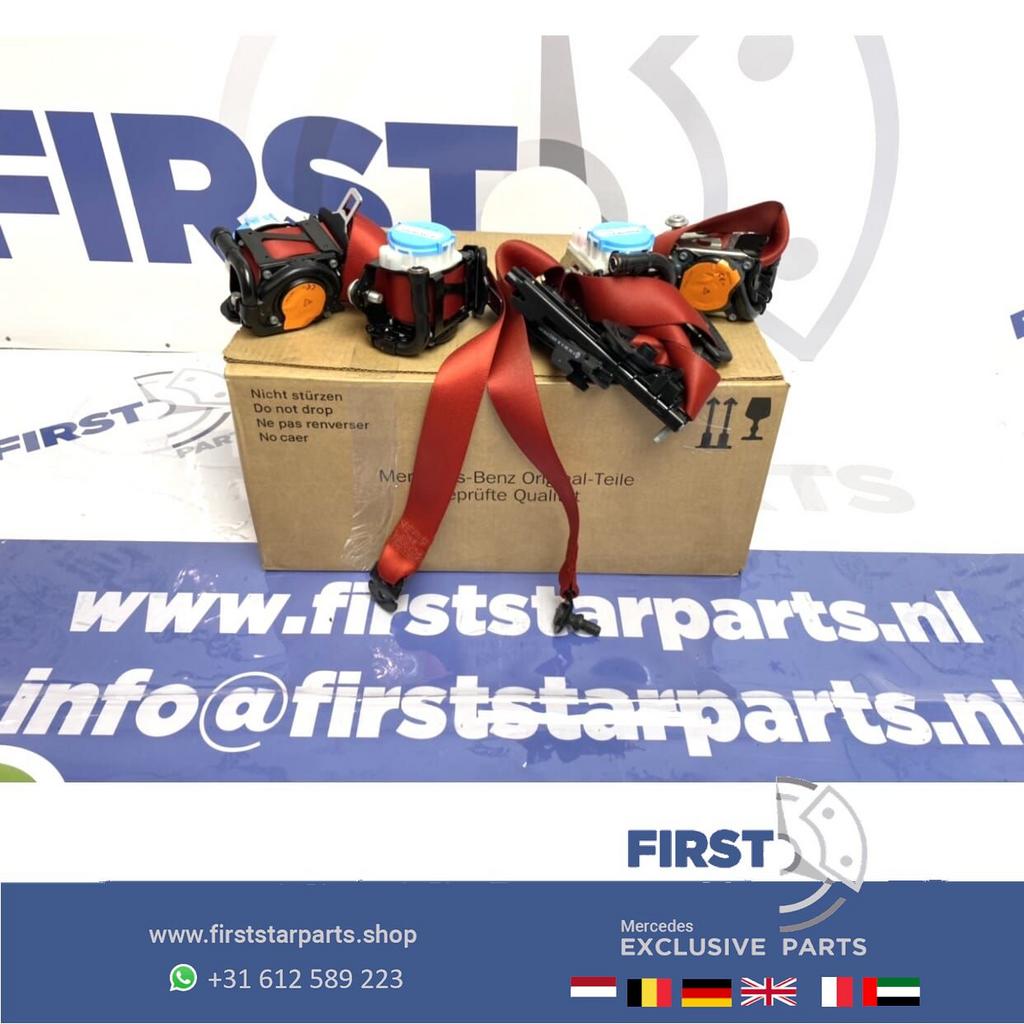 Rode AMG Gordels Mercedes A45 W176 A W117 CLA W205 C Klasse, Ophalen of Verzenden, -, -, -