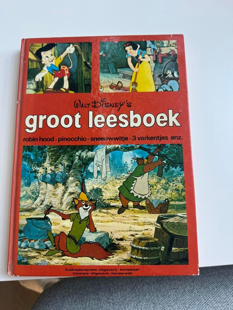 Vintage Walt Disney’s groot sprookjesbroek, Boeken, Ophalen of Verzenden, Gelezen