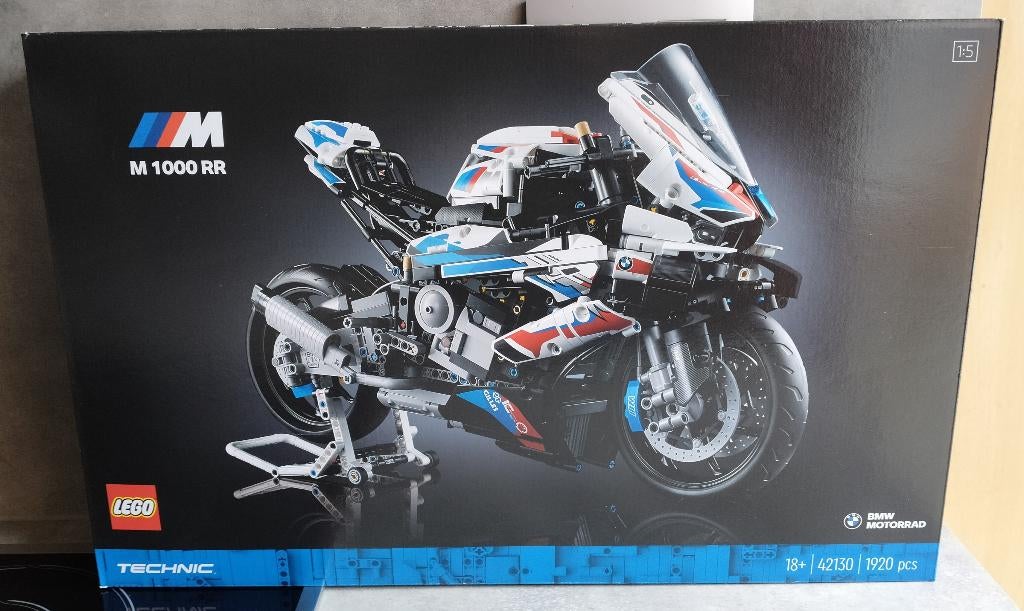 lego technic 42130 bmw m 1000 rr, Ophalen of Verzenden, Nieuw, Complete set, Lego